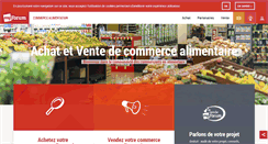 Desktop Screenshot of commerce-alimentation.fr